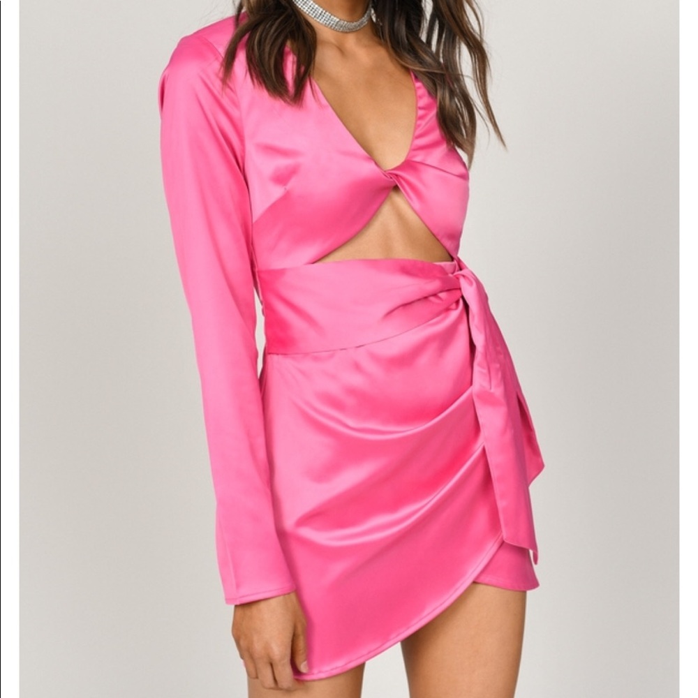 Tobi Pink mini dress